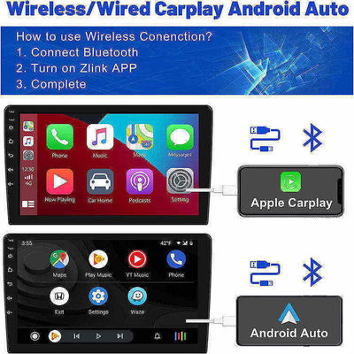 1280*800 7&quot; 9&quot; インチ ユニバーサル FM GPS 2 Din タッチスクリーン カーオーディオシステム ステレオ ビデオ アンドロイド カーラジオ