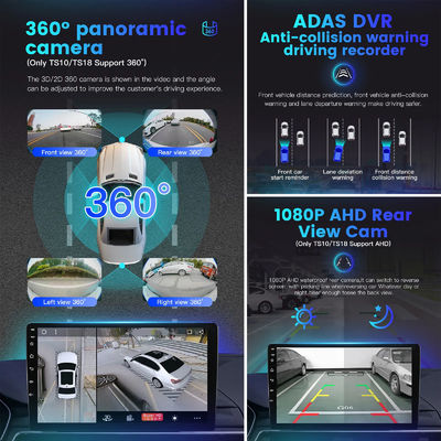 8 * CortexTM A55 1.6GHZ CPU 10.1インチ 2DINカーラジオ ユニバーサルカーフィットメントと4 64Gストレージ Android Autoradio