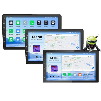 ユニバーサル 2 Din QELD/IPSタッチスクリーン ラジオプレーヤー スプリットスクリーン機能のカープレイ