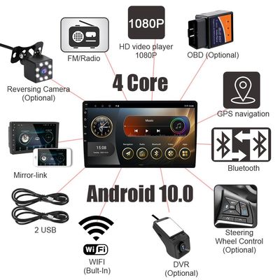 9インチ アンドロイド 12 カー マルチメディア プレイヤー ファイルマネージャー 2 32G GPS ナビゲーション Wifi オートラジオ