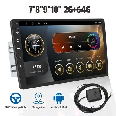 カスタムブートロゴサポート 9インチ IPSタッチスクリーン付き 2DIN Carditai カーオーディオプレーヤー