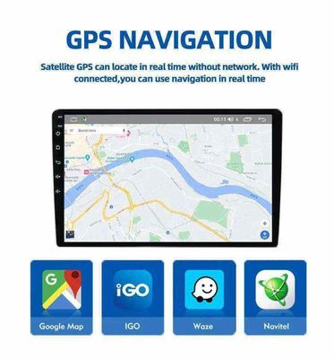 OS Android 10 カーラジオ IPS GPS 2 Din タッチスクリーン カー MP3 ブルートゥースプレーヤー FMラジオ