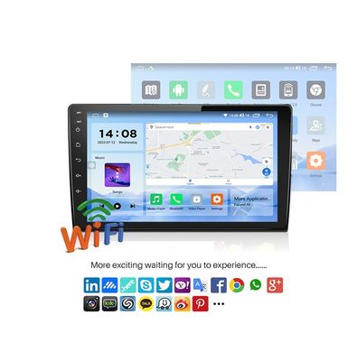 組み込みGPS アンドロイド 9インチタッチスクリーン 車用DVDプレーヤー 1Din ユニバーサルカープレイラジオ