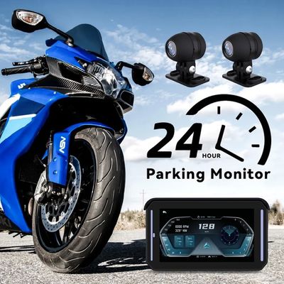 ポータブル・モーターサイクルのナビゲーション GPS 5インチ 無線Apple CarplayとAndroid Auto