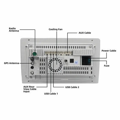 フルフィットディスプレイ カーステレオ 8コア TS18 マルチメディアプレーヤー