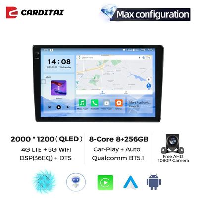 カープレイ GPS ナビゲーション 2 Din Android 11 BMW 3 E90 E91 E92 E93 2005 2012 カーラジオ