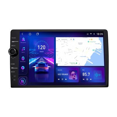 サポート ミラーリンク 10'' 2 DIN カーラジオ Android 9.0 GPS Navi for Apple Carplay