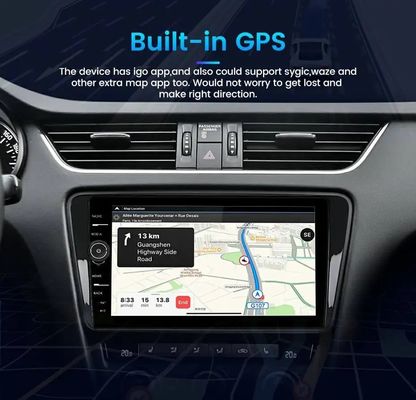 サポート ミラーリンク 10'' 2 DIN カーラジオ Android 9.0 GPS Navi for Apple Carplay