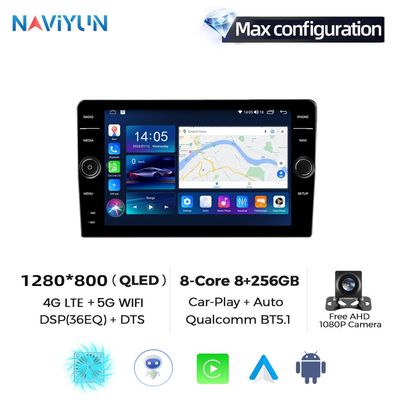 9インチカープレイ BT FMタッチスクリーン カービデオプレーヤー ユニバーサルダブルディン Android 2ディン