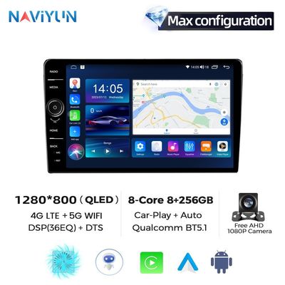 9インチカープレイ BT FMタッチスクリーン カービデオプレーヤー ユニバーサルダブルディン Android 2ディン