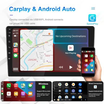 トヨタ・コロラ・ヴェルソ 2004-2009用のカスタムUI 2 Dinカーラジオマルチメディアプレーヤー