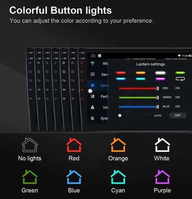 10.1 インチユニバーサル 2 ディン Android カーステレオ DSP 32EQ RDS スクリーン マルチメディアプレーヤー