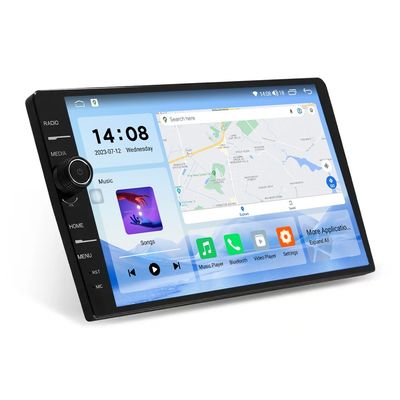 10.1&quot;タッチスクリーン 2 32GB フルフィット Android メディアプレーヤー DVD 2Din ナビゲーション カーラジオ 360 パノラマ カープレイ-Android オート