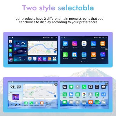 10.1&quot;タッチスクリーン 2 32GB フルフィット Android メディアプレーヤー DVD 2Din ナビゲーション カーラジオ 360 パノラマ カープレイ-Android オート