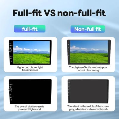 10.1&quot;タッチスクリーン 2 32GB フルフィット Android メディアプレーヤー DVD 2Din ナビゲーション カーラジオ 360 パノラマ カープレイ-Android オート