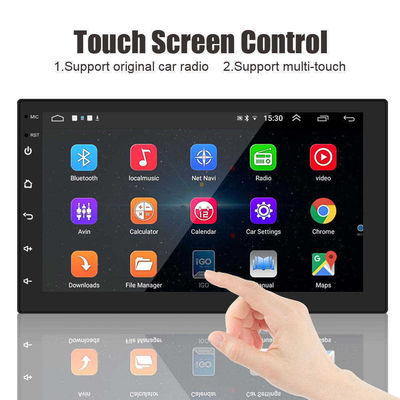9インチカープレイとAndroid オートカースクリーン DVDプレーヤーのナビゲーション
