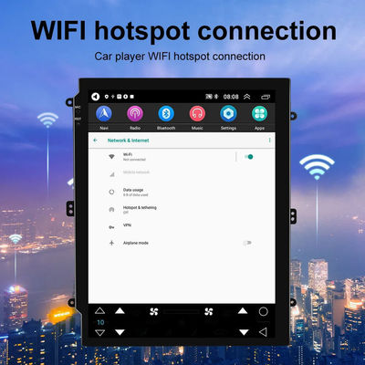 ラジオチューナー 9.7インチ アンドロイド 12 カープレイ 8コア 2 ディン 車用 GPS マルチメディアプレーヤー WIFI オーディオ