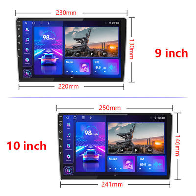 9インチカーマルチメディアプレーヤー Wifi オクタコア 2G 32G 4G LTE AM FM用のオートラジオステレオ