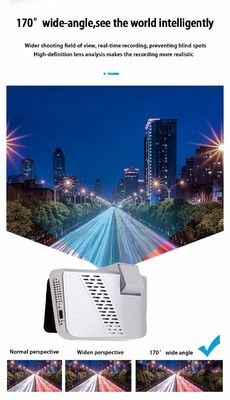 カーDVR Wi-Fi GPS ダッシュカメラ 1080P HD ダッシュカメラ ナイトビジョンとループサイクルの記録
