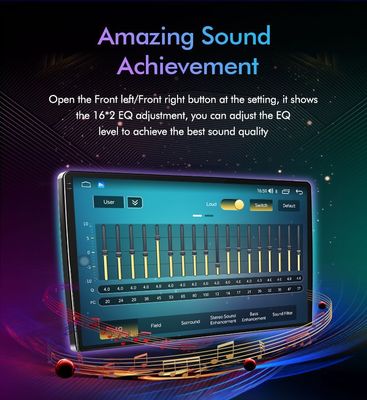 ワイヤレスカープレイとAndroid Auto 10インチカーAndroid Player オクタコアCPU 2 32GB/4 64GB