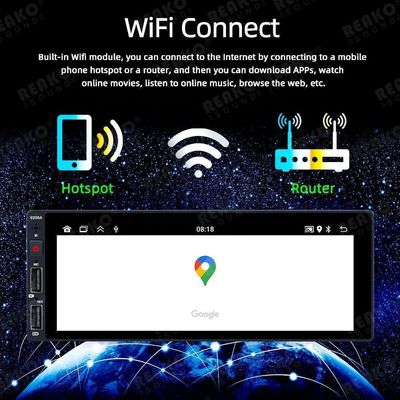 ユニバーサル 1 ディン カー MP5 プレイヤー Bluetooth FM ラジオ受信機 USBとバックカメラのサポート