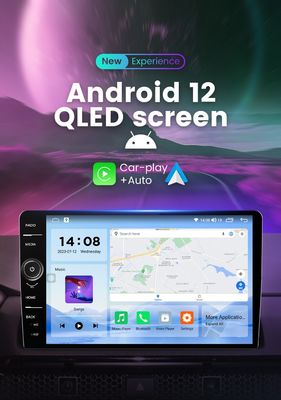 32GB ROM 9"タッチスクリーン Android 10 カーラジオ ワイヤレスカープレイとAndroid Auto