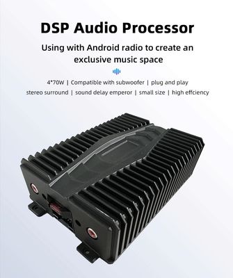 12-24v電圧 4 Way DSP カーアンプ Android 向け 画面提供と性能