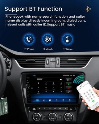 ダッシュボード配置 8インチステレオカーラジオ GPSナビゲーションと無線Android Auto