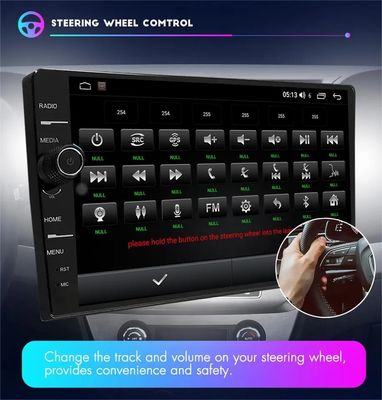 ダッシュボード配置 8インチステレオカーラジオ GPSナビゲーションと無線Android Auto