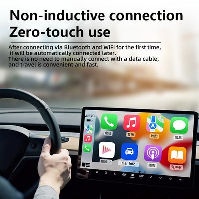 ポータブルカープレイ Android 13 マルチメディアビデオ 無線カープレイ Ai ボックス 自動車用空気浄化器