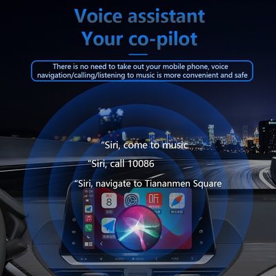 ポータブルカープレイ Android 13 マルチメディアビデオ 無線カープレイ Ai ボックス 自動車用空気浄化器