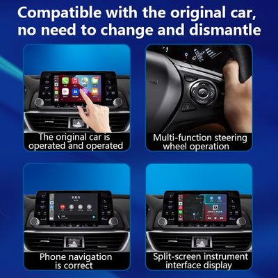 ポータブルカープレイ Android 13 マルチメディアビデオ 無線カープレイ Ai ボックス 自動車用空気浄化器
