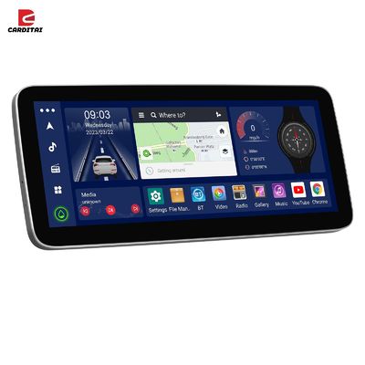 ユニバーサル 12.3インチ CarPlay アンドロイド GPS ナビゲーション プレイヤー DSP 機能 連絡してください