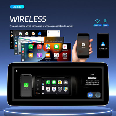 ユニバーサル 12.3インチ CarPlay アンドロイド GPS ナビゲーション プレイヤー DSP 機能 連絡してください