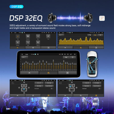 ユニバーサル 12.3インチ CarPlay アンドロイド GPS ナビゲーション プレイヤー DSP 機能 連絡してください
