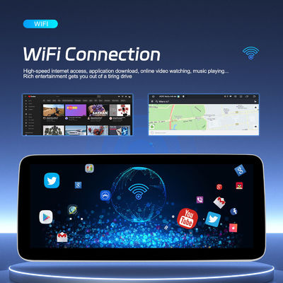 ユニバーサル 12.3インチ IPS タッチスクリーン カー DVD プレイヤー Android 11.0 ナビゲーション ステレオ