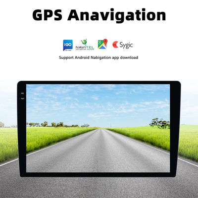 4G QELDとBluetooth FM TF 多言語付きの 2 ディンユニバーサルカープレイ Androidラジオ
