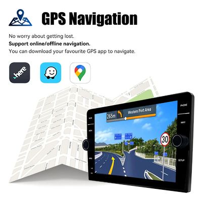 8インチ 2din Android 13 カーステレオ QELDスクリーン GPS Wifiとカメラ フルフィットデザイン