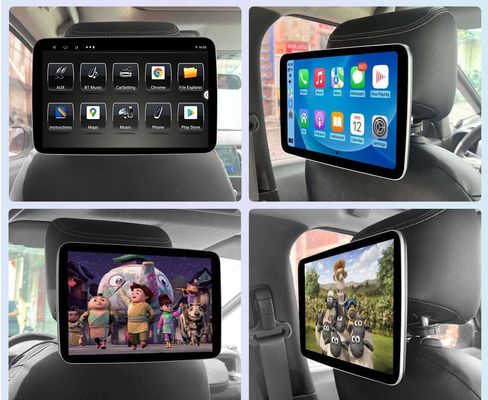 MP3/MP4 プレイヤー コンビネーション ヘッドレスト モニター ディスプレイ IPS 車の後部座席用 Android タブレット