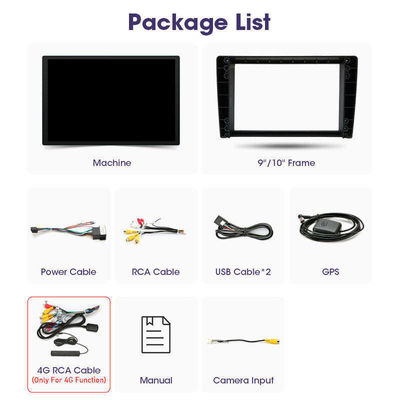 連絡 デザイン 2Din アンドロイド カープレイ ステレオ DVD 日産 キア ホンダ トヨタ オペル フォード 13 インチ