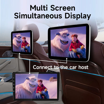 ポータブル Android12.0 ヘッドレストモニター 2 32G WIFI/Bluetooth/USB/SD/HDMI/FM/ミラーリンクビデオプレーヤー