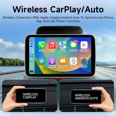 ポータブル Android12.0 ヘッドレストモニター 2 32G WIFI/Bluetooth/USB/SD/HDMI/FM/ミラーリンクビデオプレーヤー
