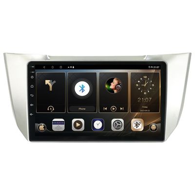 カープレイ USB GPS ナビゲーション マルチメディアビデオ DVDプレーヤー レクサス GX460 GX400 2010-2021 Android 12 カーラジオ