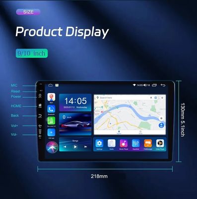 7 9 10インチカーマルチメディアビデオプレーヤーとカープレイ-Android オートとステレオ機能