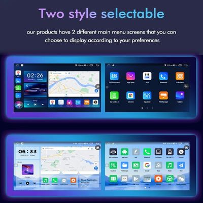 ユニバーサル 10 インチ Android 9.0 カーラジオ 2.5D GPS ナビゲーション マルチメディア DVDプレーヤー