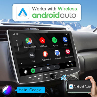 10インチタッチスクリーン Android 12 車用MP5プレーヤー Wi-FiとAllwinner A100ソリューション