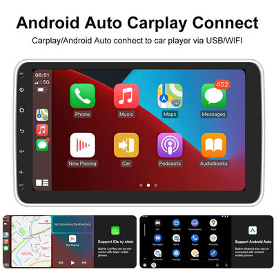 多言語互換性 10.1 インチユニバーサル Android マルチメディアプレーヤー カー DVDプレーヤー