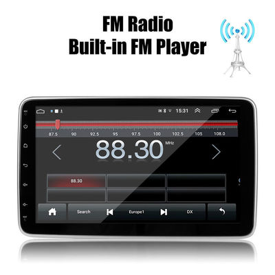 10インチのAndroidカーラジオ360回転マルチメディアプレーヤー GPS IPSタッチスクリーン HDディスプレイ FM ブルートゥース