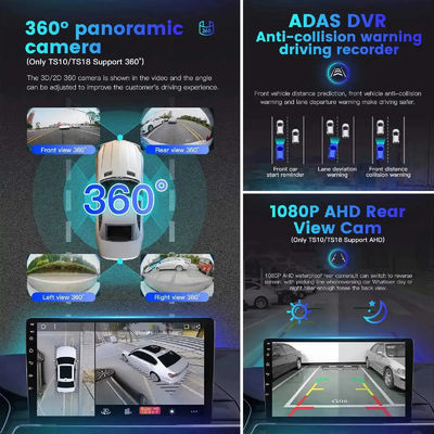Android OS ユニバーサル 9/10/12/13 インチカー DVD プレーヤー タッチスクリーンとナビゲーション