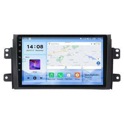 カスタム UI 8 Core 2 Din Android 12 カープレイ Autoradio GPS ヘッドユニット 鈴木 SX4 2006 2013